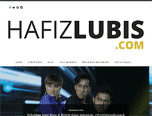 Tablet Screenshot of hafizlubis.com